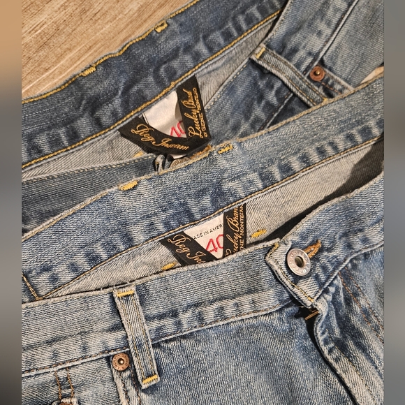 2 pair Men's Lucky Brand Jeans - Picture 4 of 8